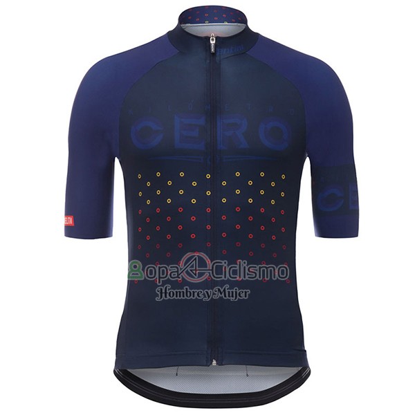 Cero Vuelta Espana Ropa Ciclismo Culotte Corto 2017 Hombre Mangas Cortas Negro